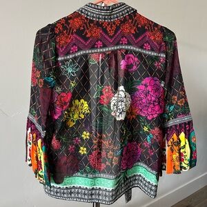 Alice & Olivia Floral Multicolor Women's Top